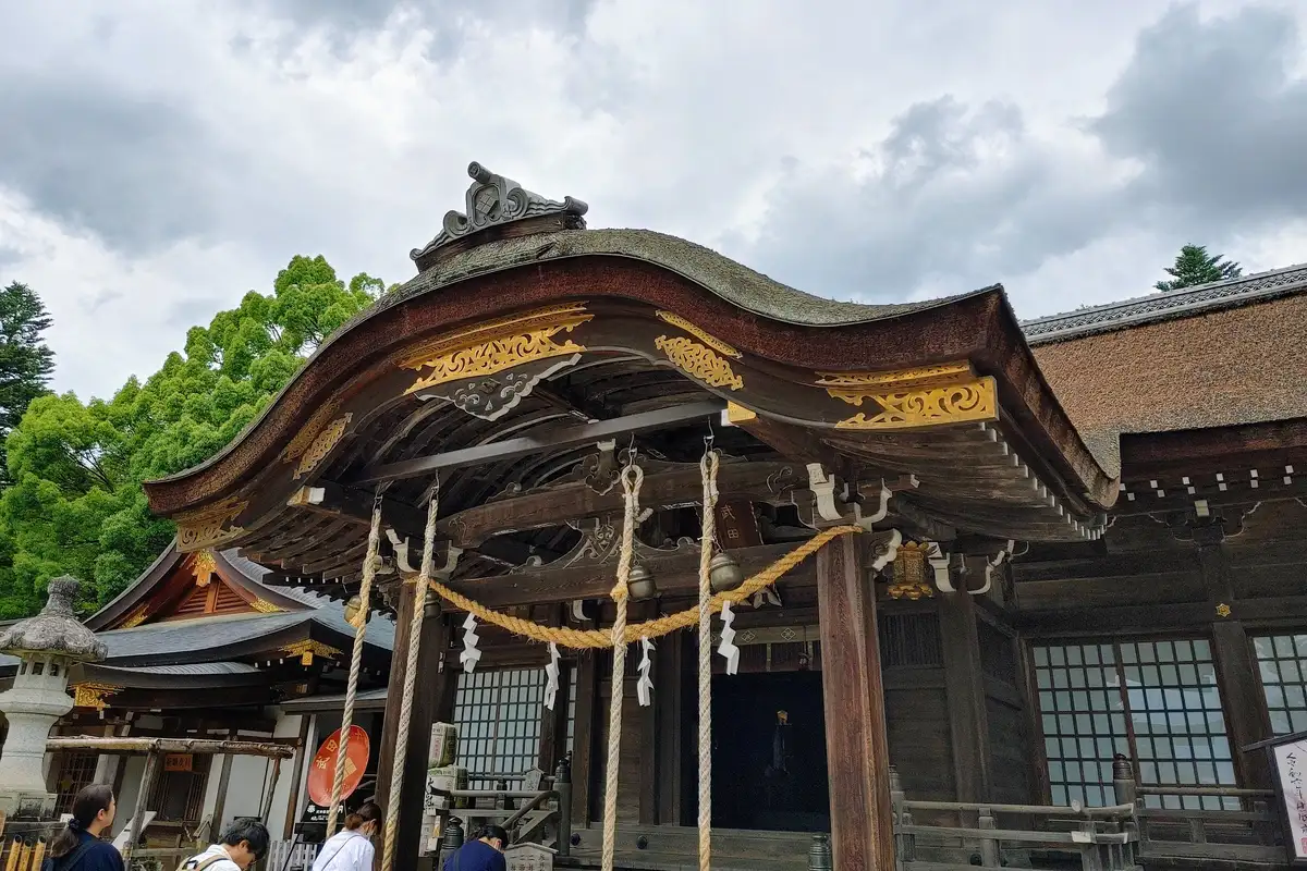 武田神社を参拝（photo by zukisansu）